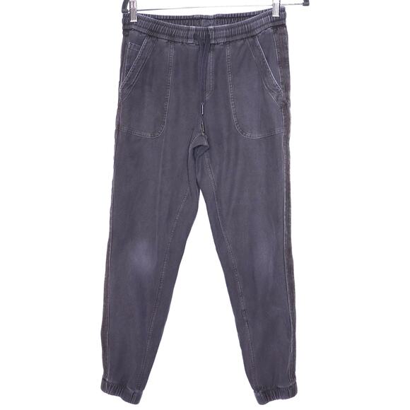 ATHLETA Farallon Jogger Gray Mid Rise Drawstring Pull-On Active Pant Women's 4 - Picture 1 of 14